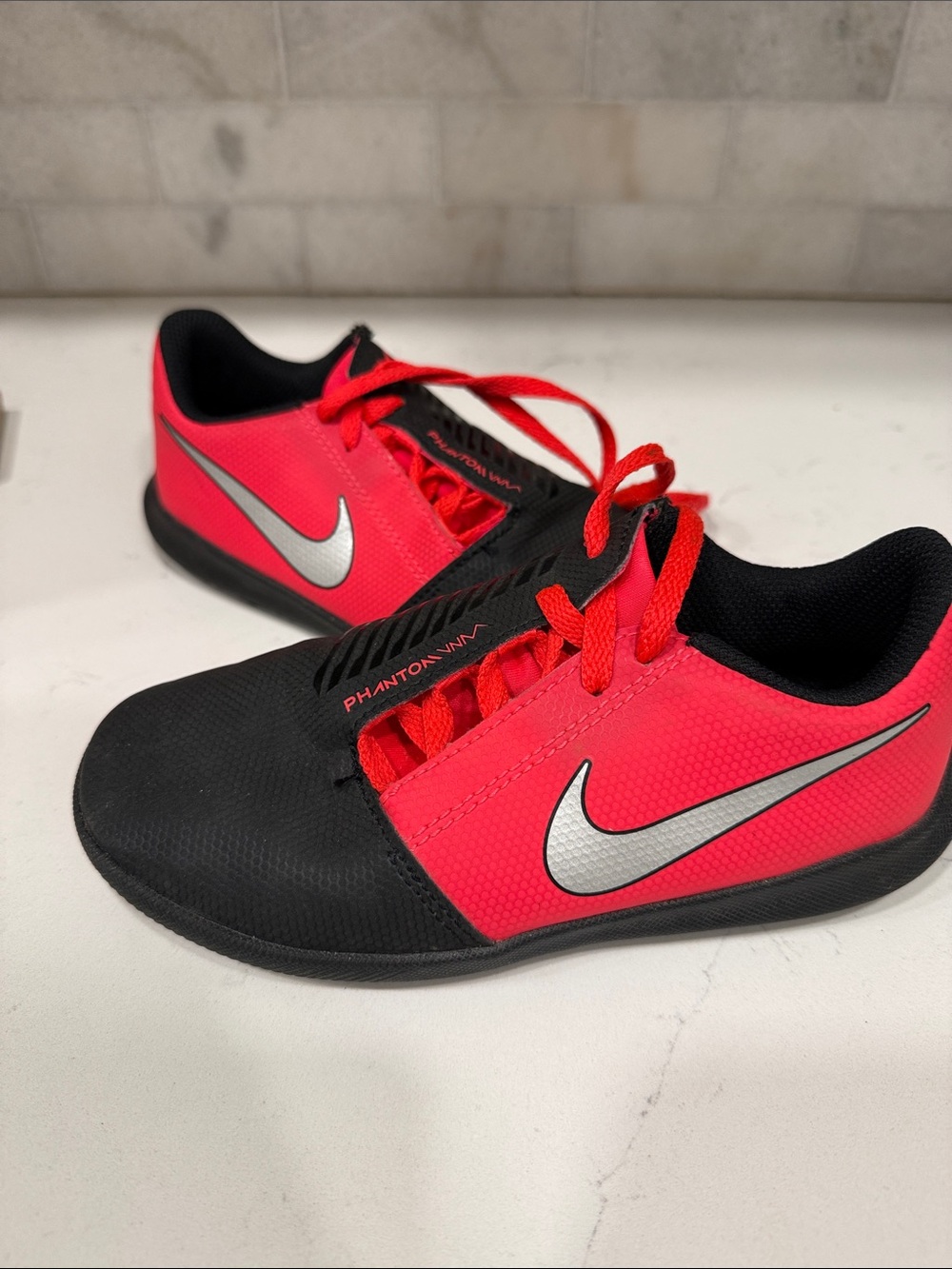 Nike Kids Phantom VNM Indoor Turf Soccer Sneakers